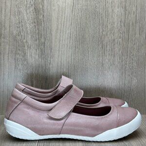 Gelato Shoes Womens Sz 36 US 6  Mary Jane Sneakers Low Top Leather Casual Pink